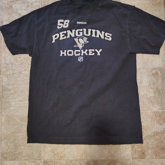 Reebok Other - Reebok Penguins Hockey T-Shirt in Black